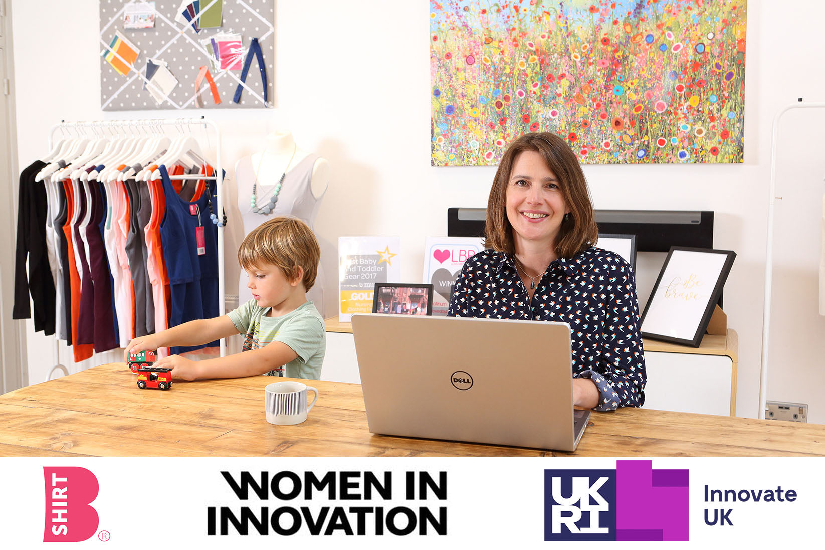 Bcorp Certified brand The Bshirt wins prestigious Women in Innovation award from Innovate UK for Circular Fashion innovation