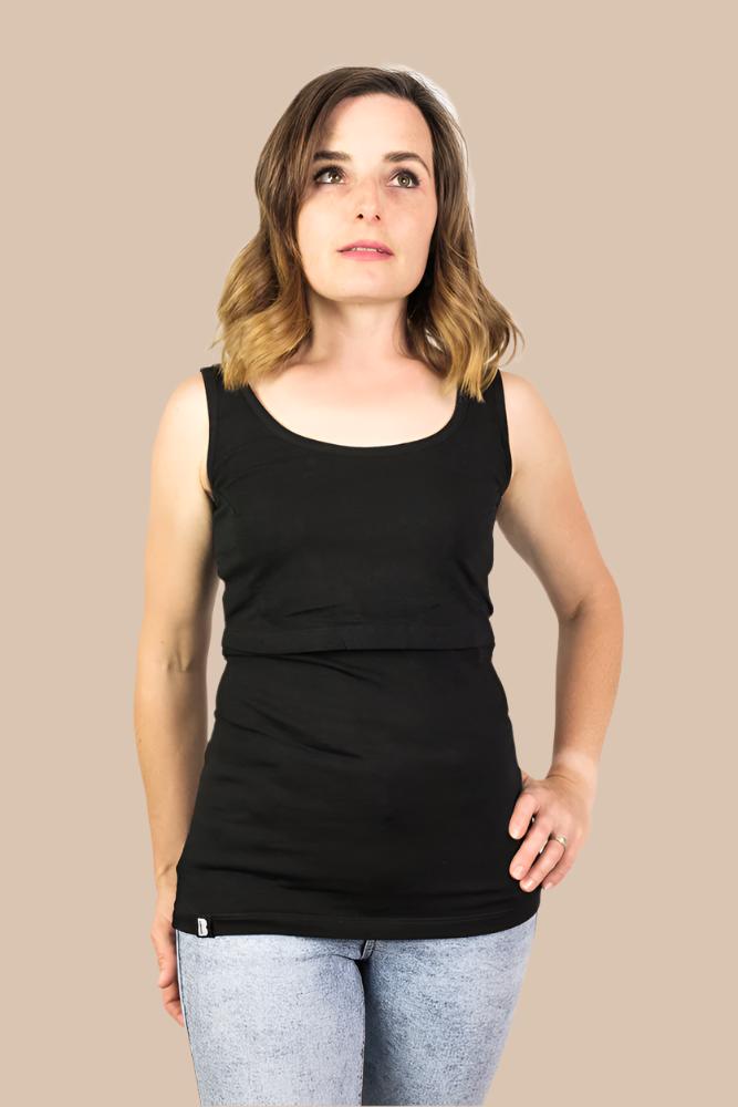 Nursing Vest in Black