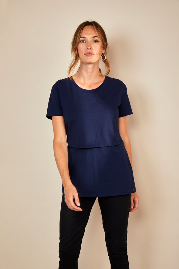 Nursing Crew Neck T shirt
