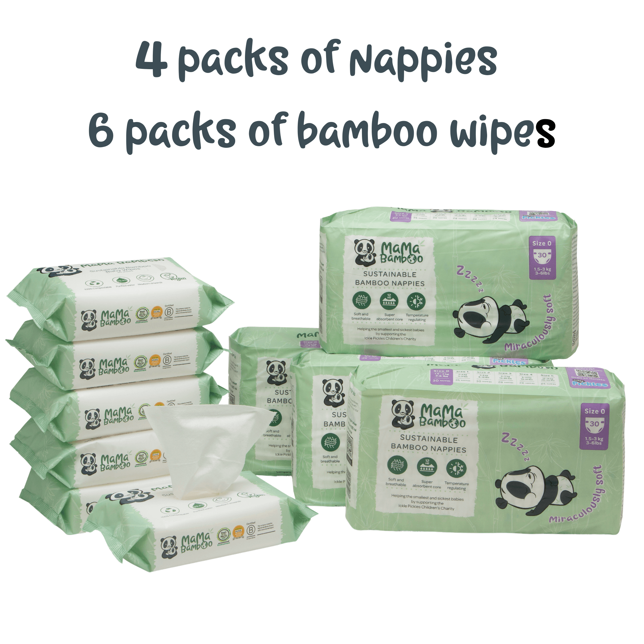 Mama Bamboo Newborn Starter Bundle