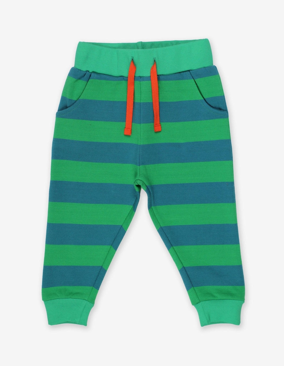 Organic Striped Joggers