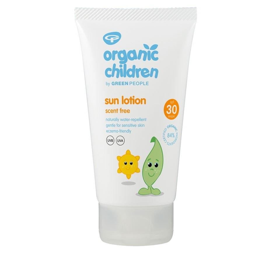 ORGANIC CHILDREN SCENT FREE SUN LOTION - SPF30 150ML