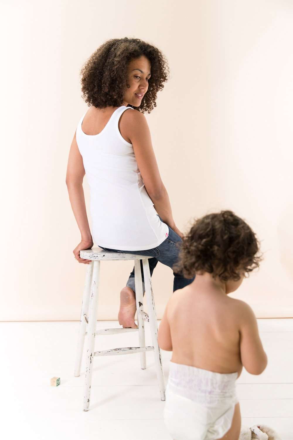 Bshirt Lift the Flap in White
